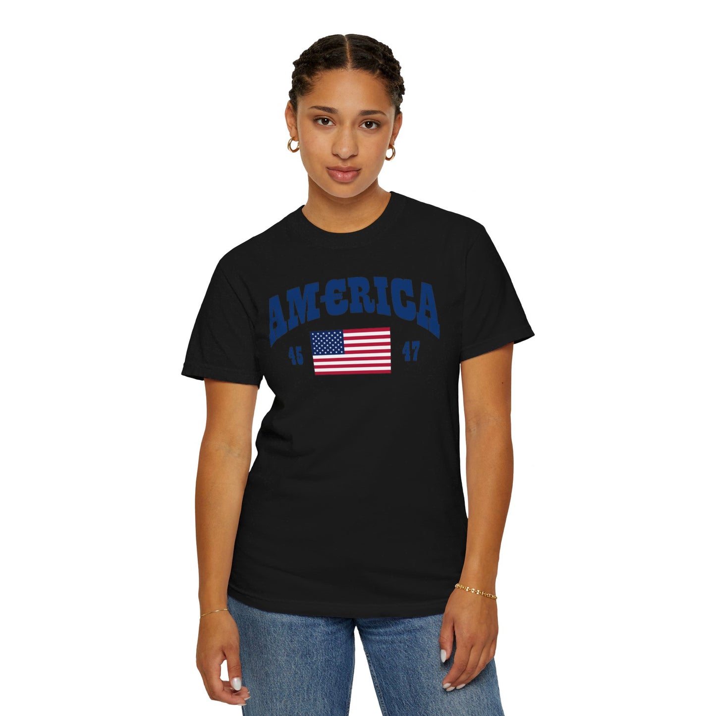 America T-shirt Blue