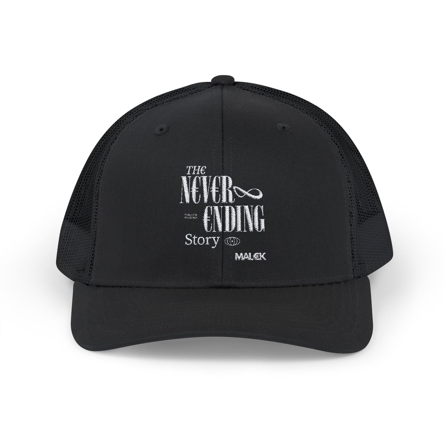 Snapback Trucker Cap Black Cream
