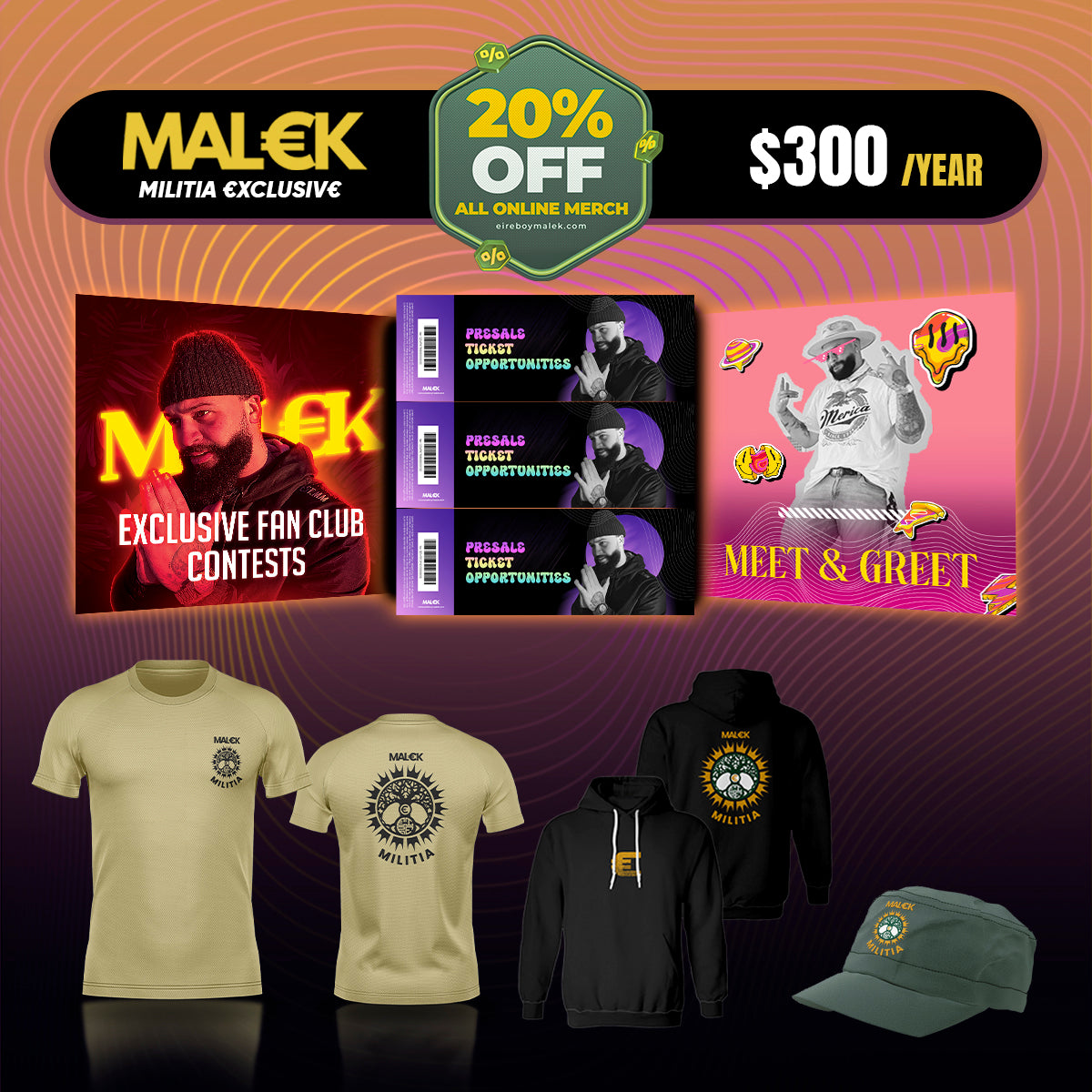 MAL€K - MAL€K MILITIA €X€CUTIV€
