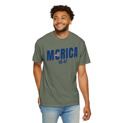 Merica T-shirt Blue