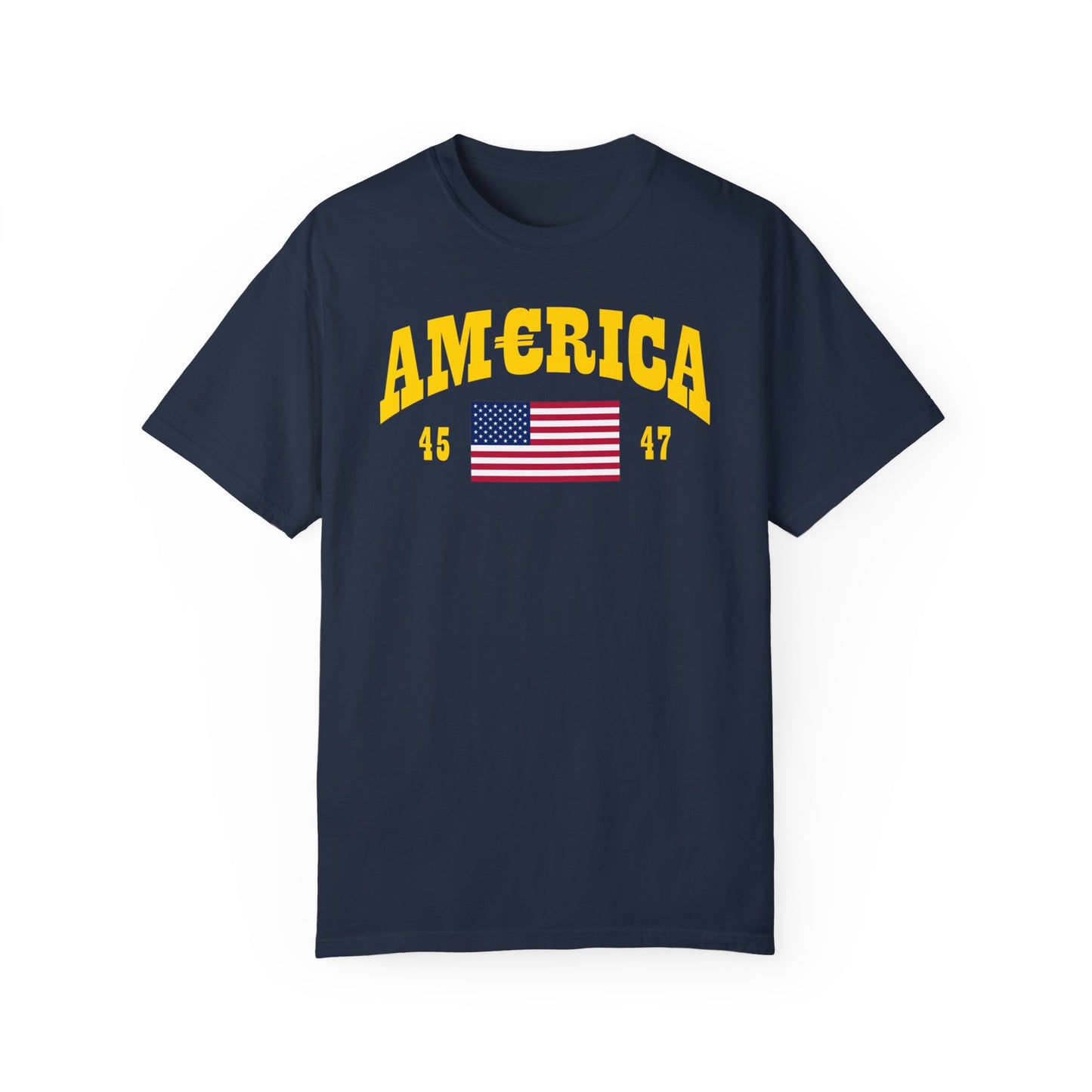 America T-shirt Gold