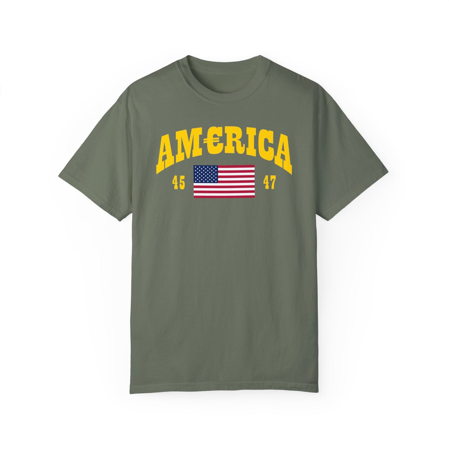 America T-shirt Gold