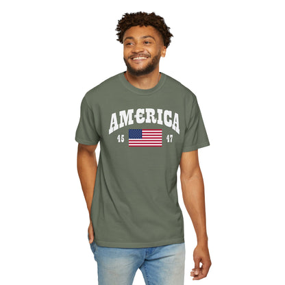 America T-shirt White