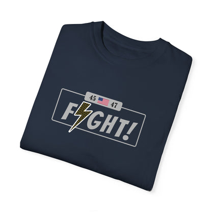 Fight T-shirt Silver