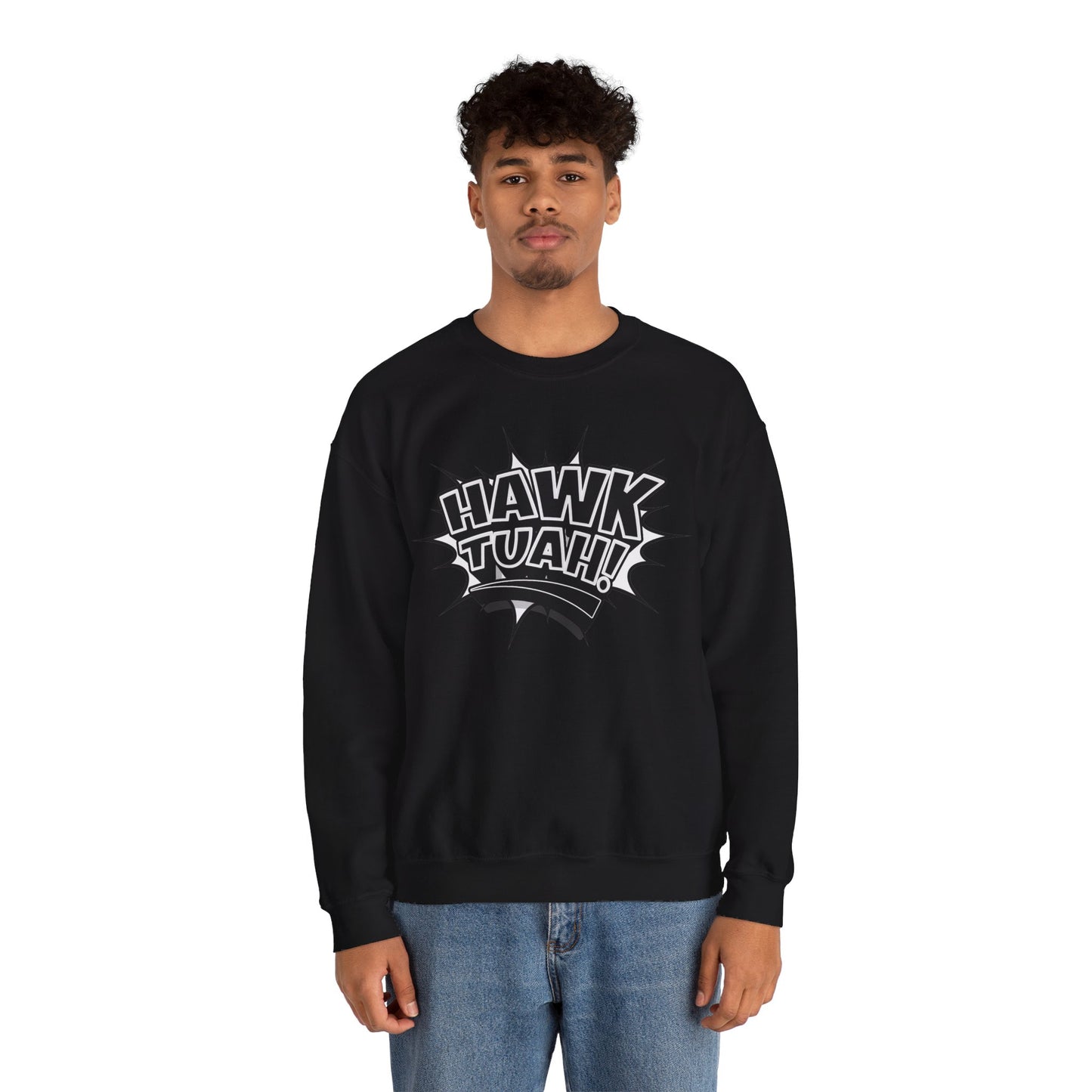 MAL€K Hawk Tuah Crewneck Sweatshirt V3