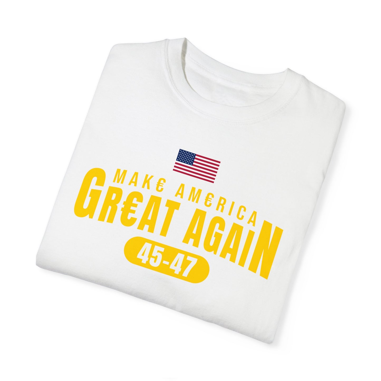 Make America Great Again White-Gold T-shirt