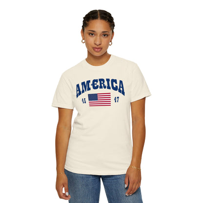 America T-shirt Blue