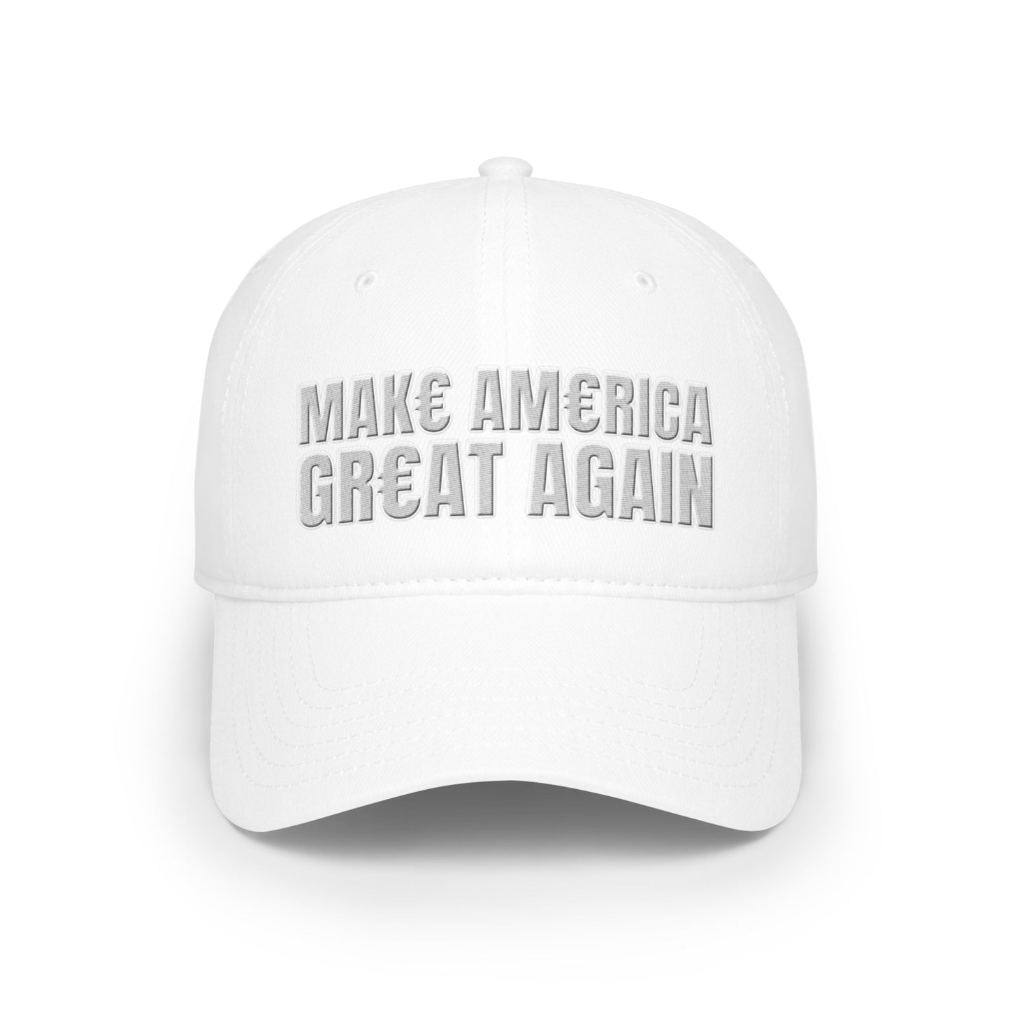 Make America Great Again Cap Silver