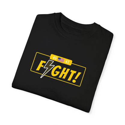 Fight T-shirt Gold