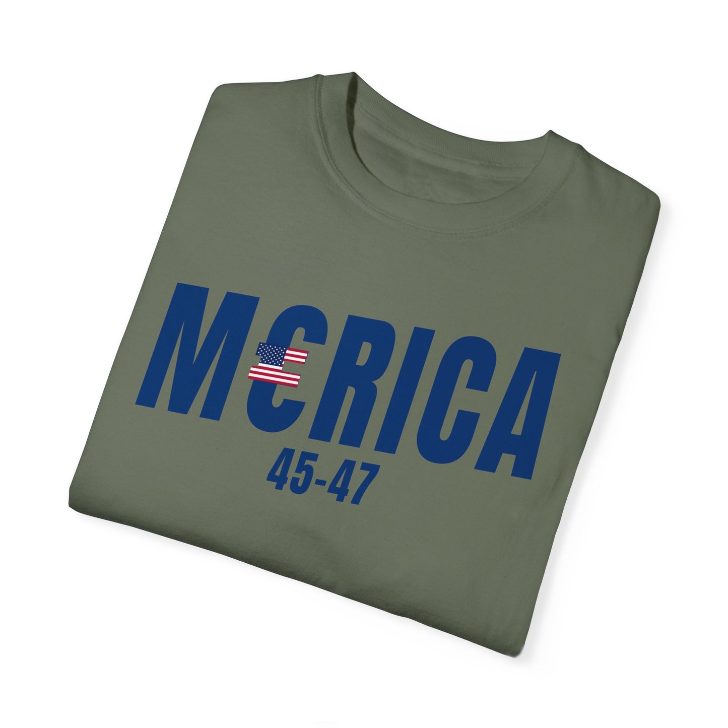 Merica T-shirt Blue