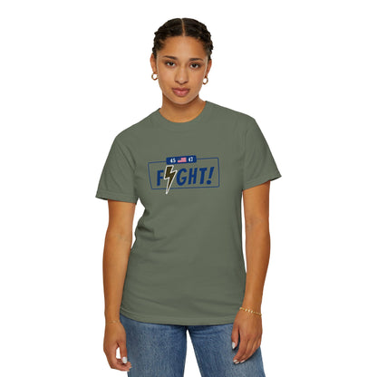 Fight T-shirt Blue