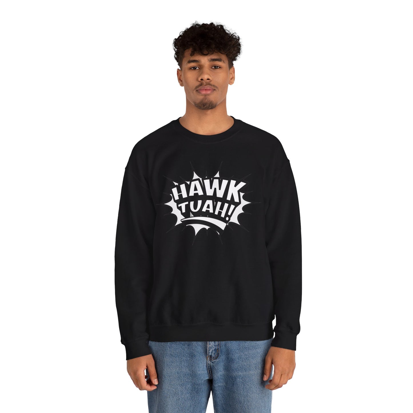 MAL€K Hawk Tuah Crewneck Sweatshirt v2