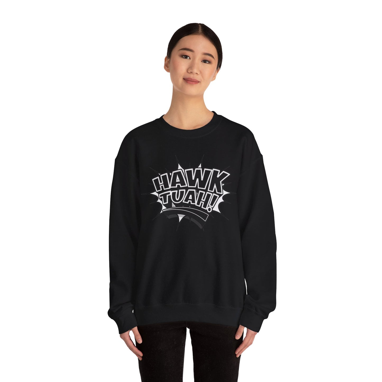 MAL€K Hawk Tuah Crewneck Sweatshirt V3