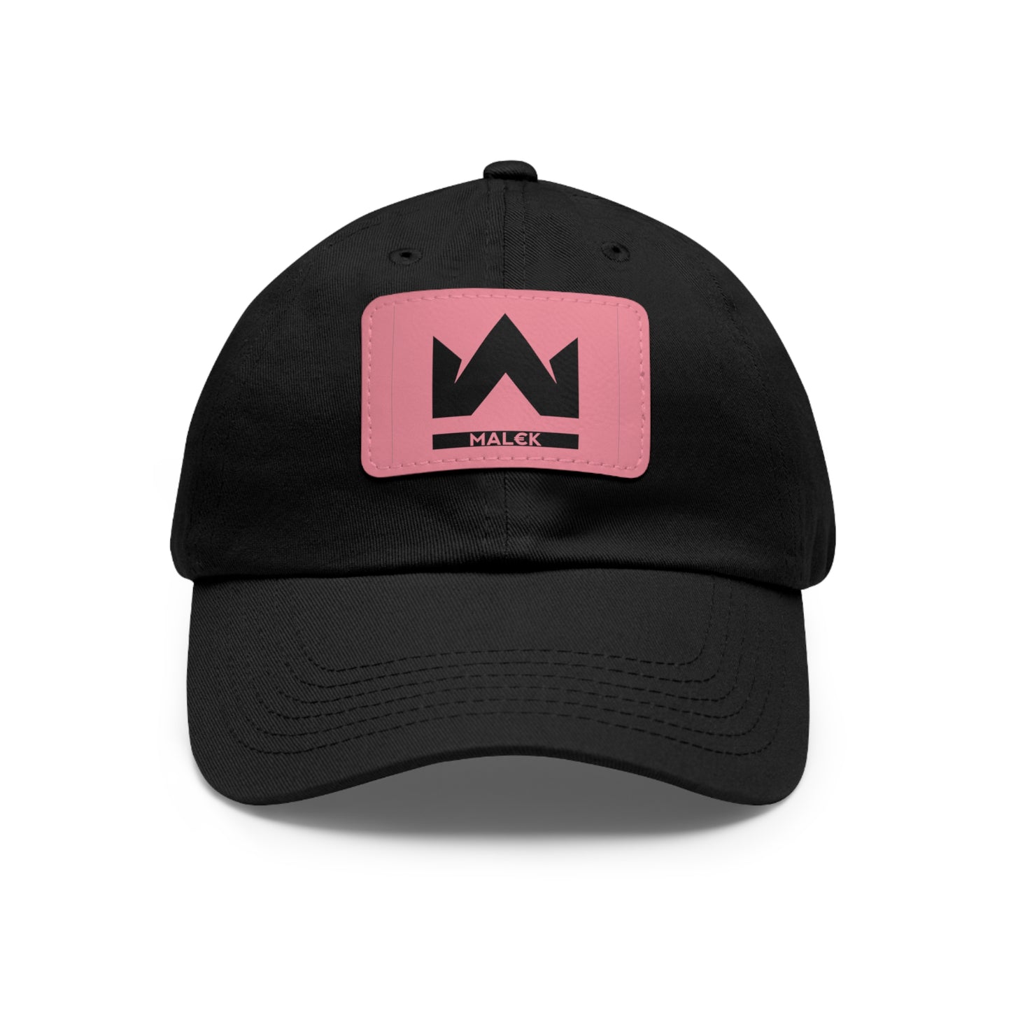 MAL€K Hat with Leather Patch (Rectangle)