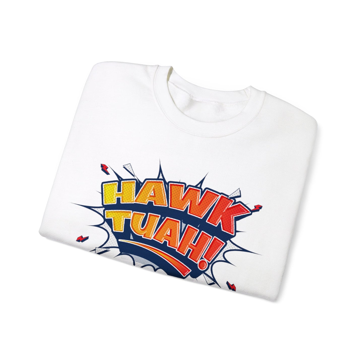 MAL€K Hawk Tuah Crewneck Sweatshirt V4