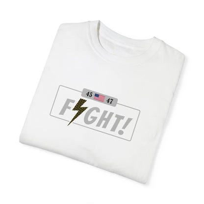 Fight T-shirt Silver