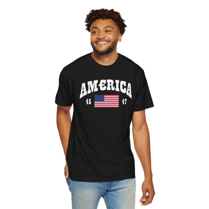 America T-shirt White