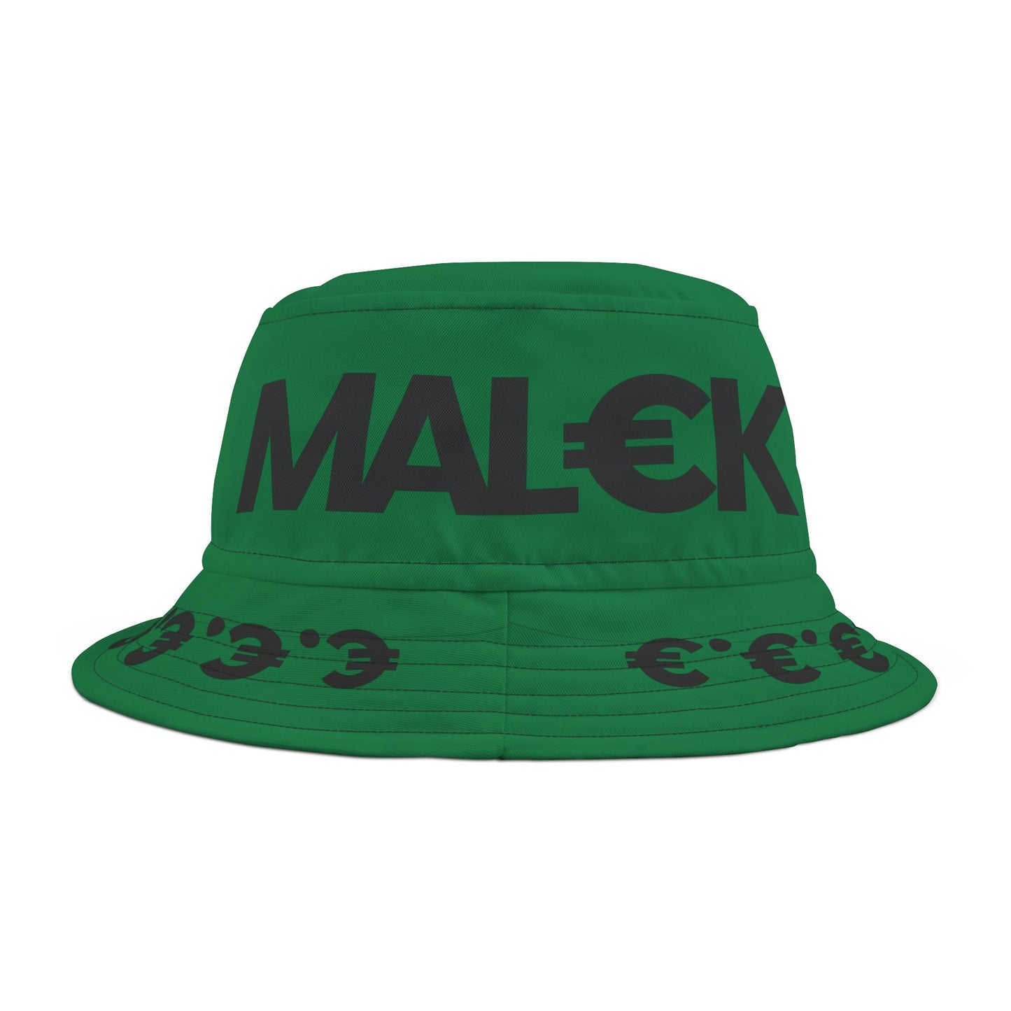 MAL€K Green Bucket Hat (AOP)