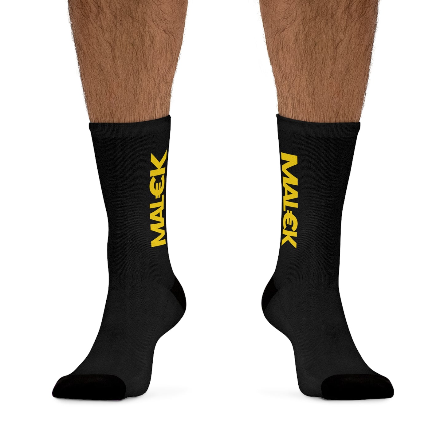 MAL€K Black Socks v4