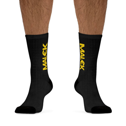 MAL€K Black Socks v4