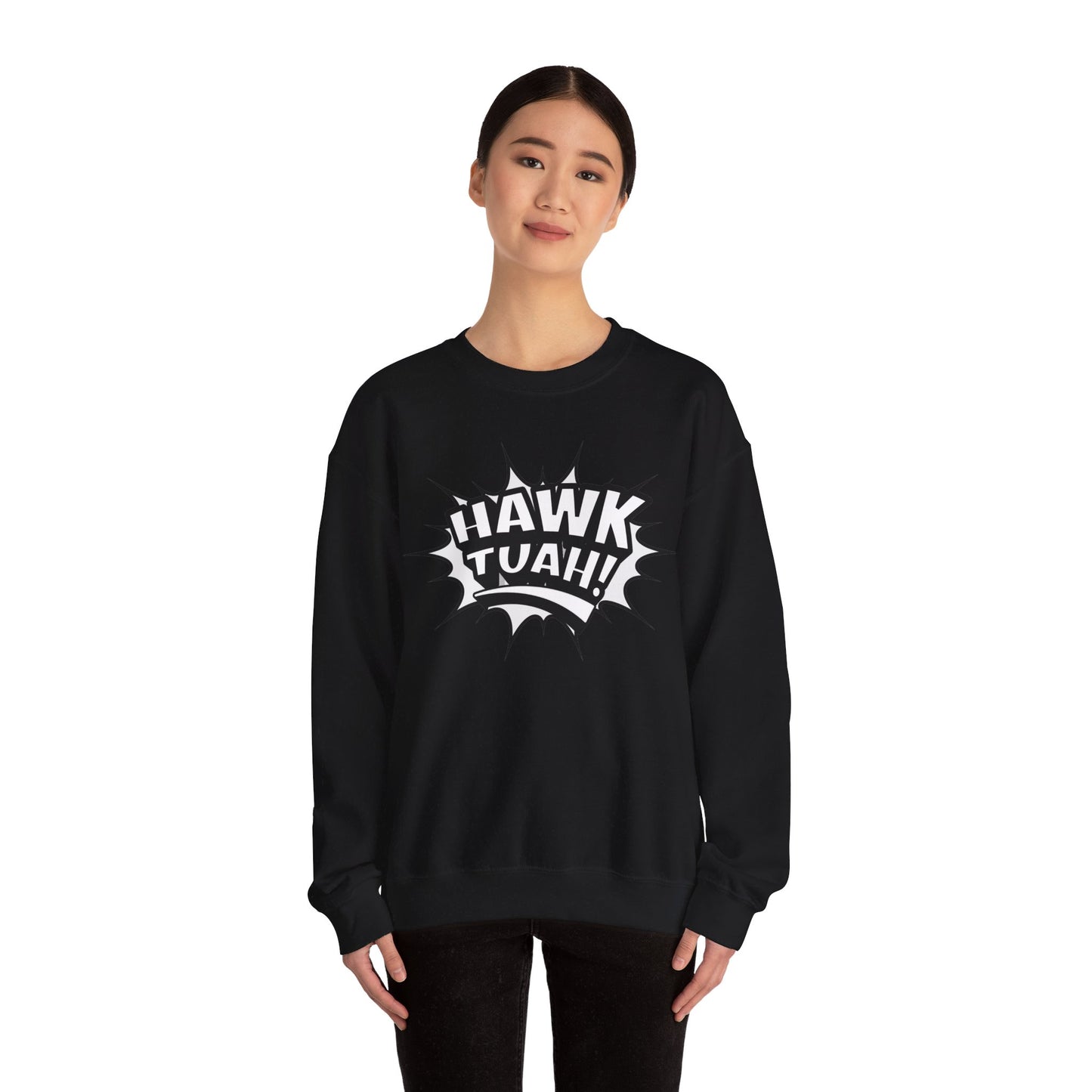 MAL€K Hawk Tuah Crewneck Sweatshirt v2