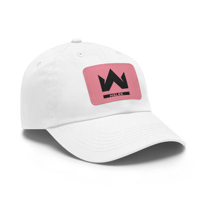 MAL€K Hat with Leather Patch (Rectangle)