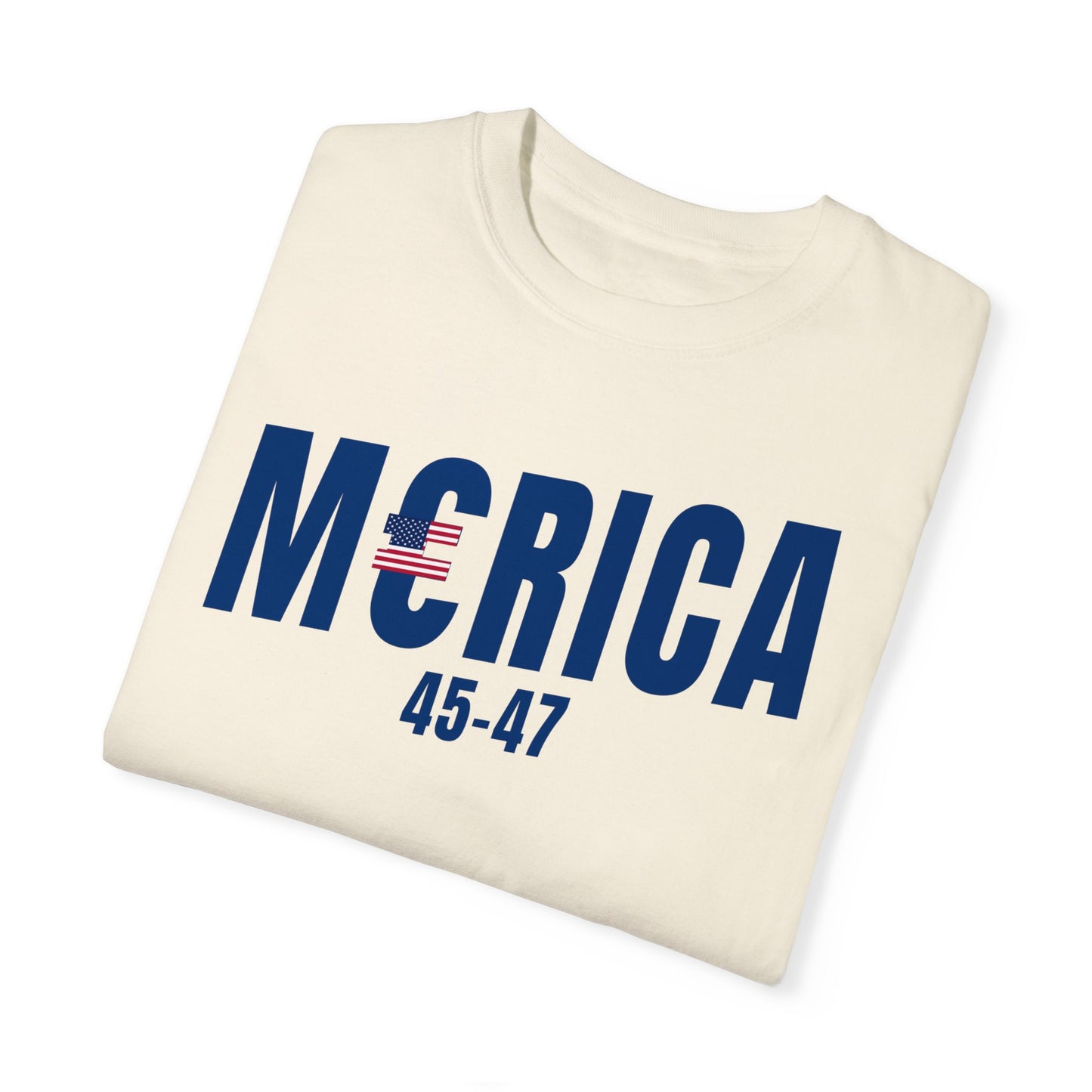 Merica T-shirt Blue