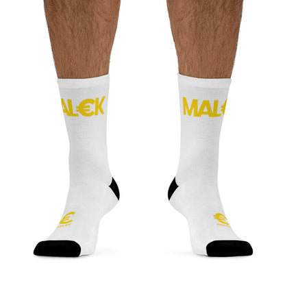 MAL€K White Socks V2