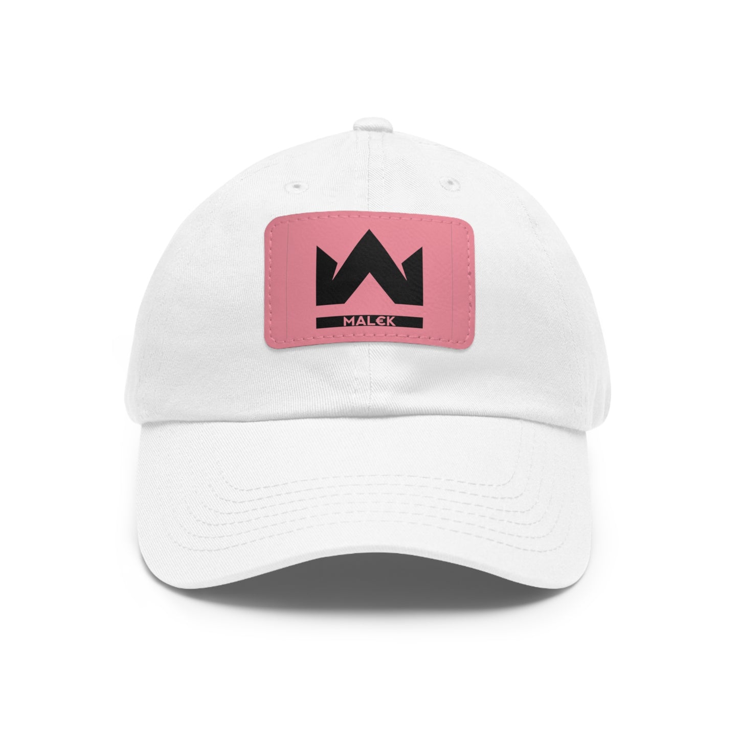 MAL€K Hat with Leather Patch (Rectangle)