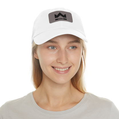 MAL€K Hat with Leather Patch (Rectangle)