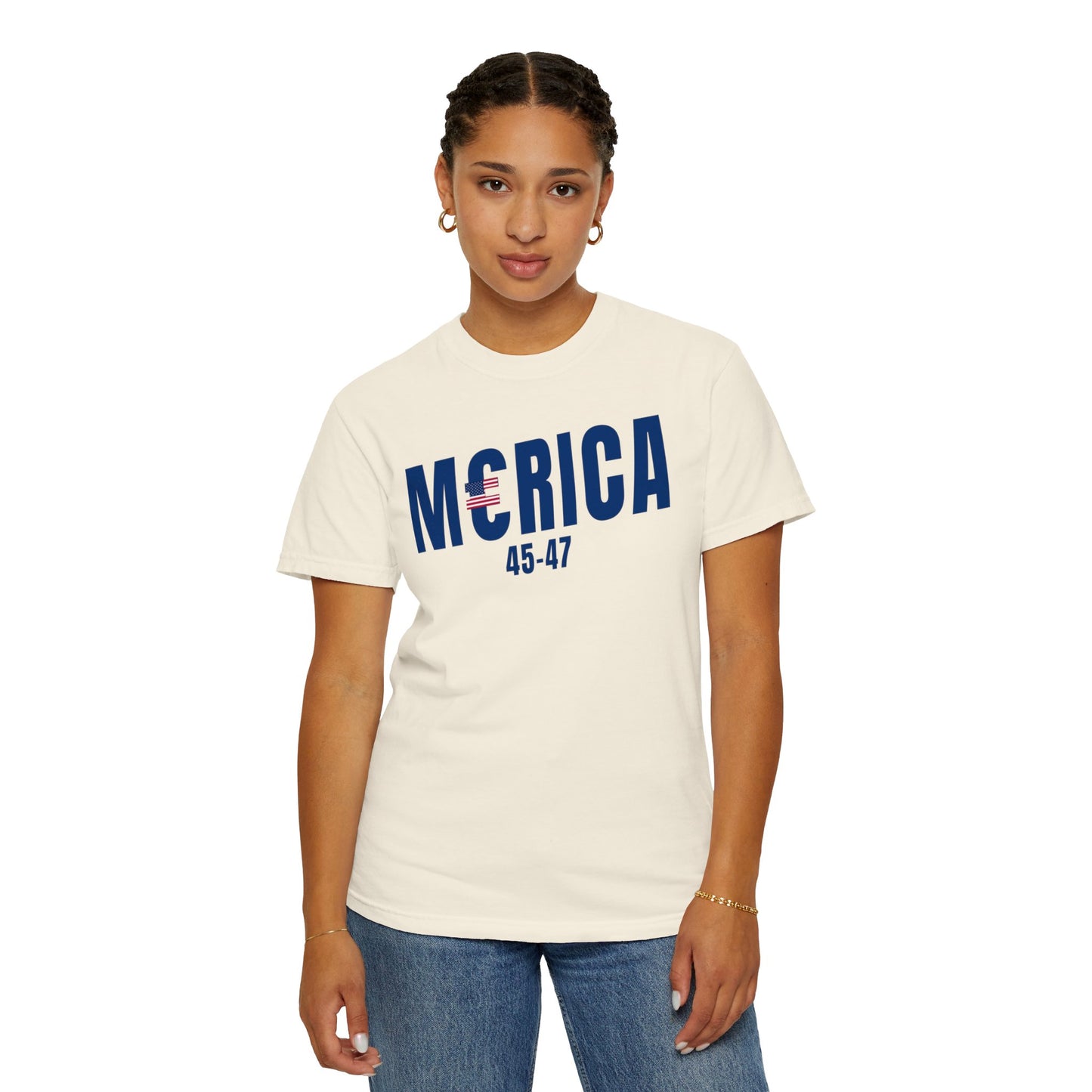 Merica T-shirt Blue