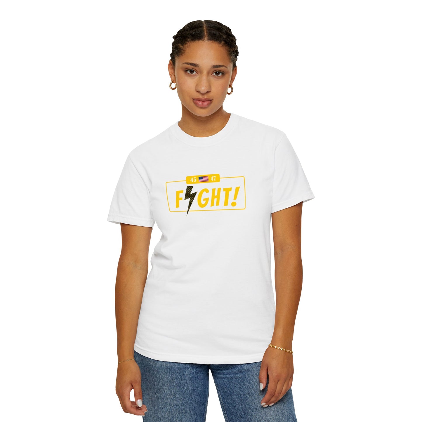 Fight T-shirt Gold