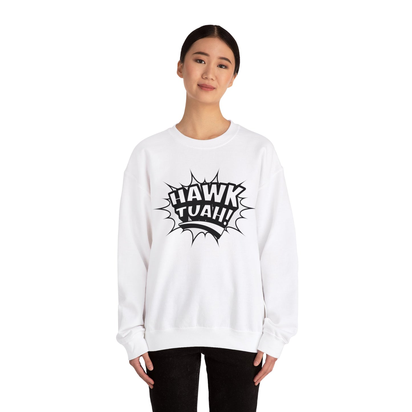 MAL€K Hawk Tuah Crewneck Sweatshirt v2