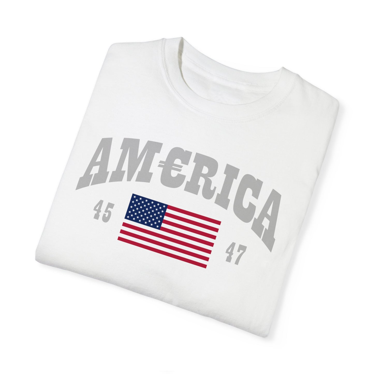 America T-shirt Silver