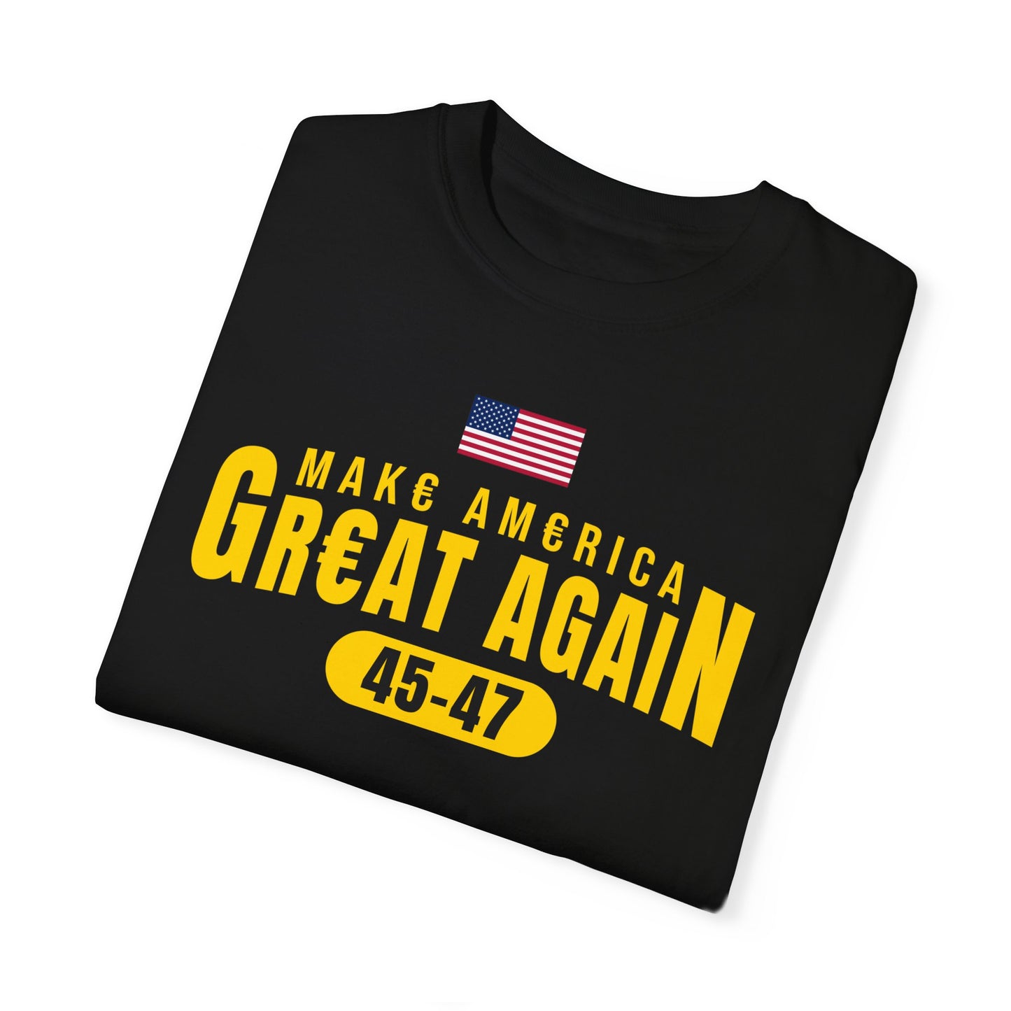 Make America Great Again Black-Gold T-shirt