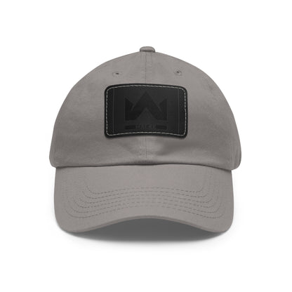 MAL€K Hat with Leather Patch (Rectangle)