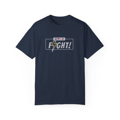 Fight T-shirt Silver