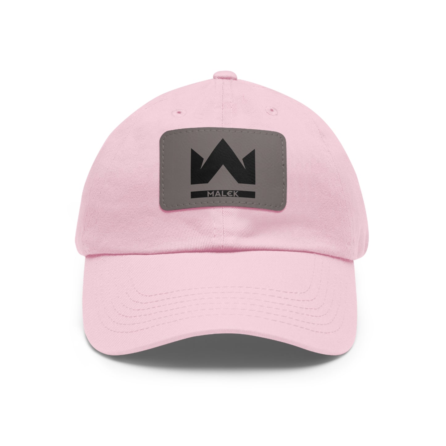 MAL€K Hat with Leather Patch (Rectangle)