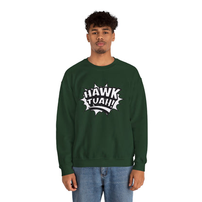 MAL€K Hawk Tuah Crewneck Sweatshirt v2