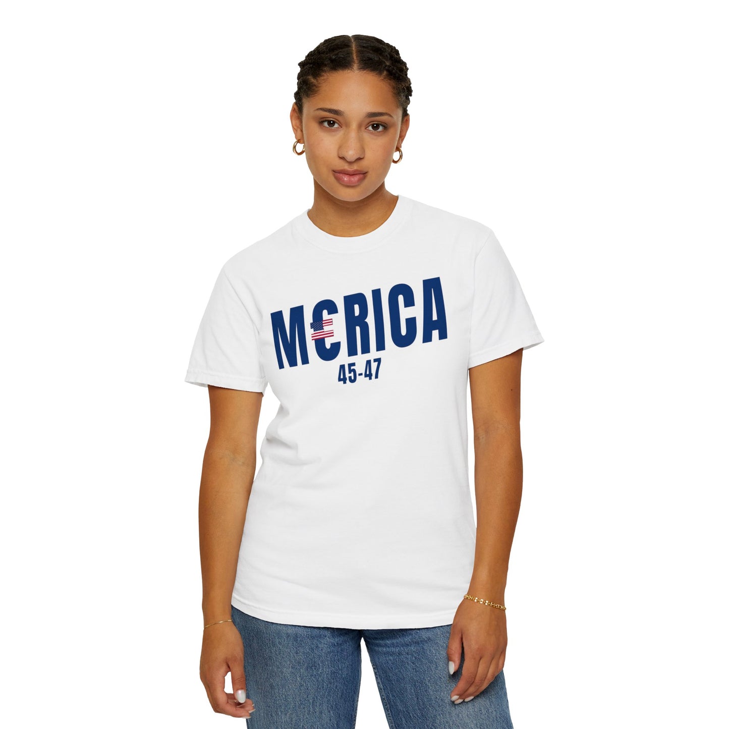 Merica T-shirt Blue