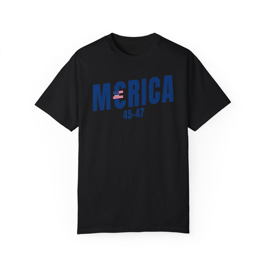 Merica T-shirt Blue