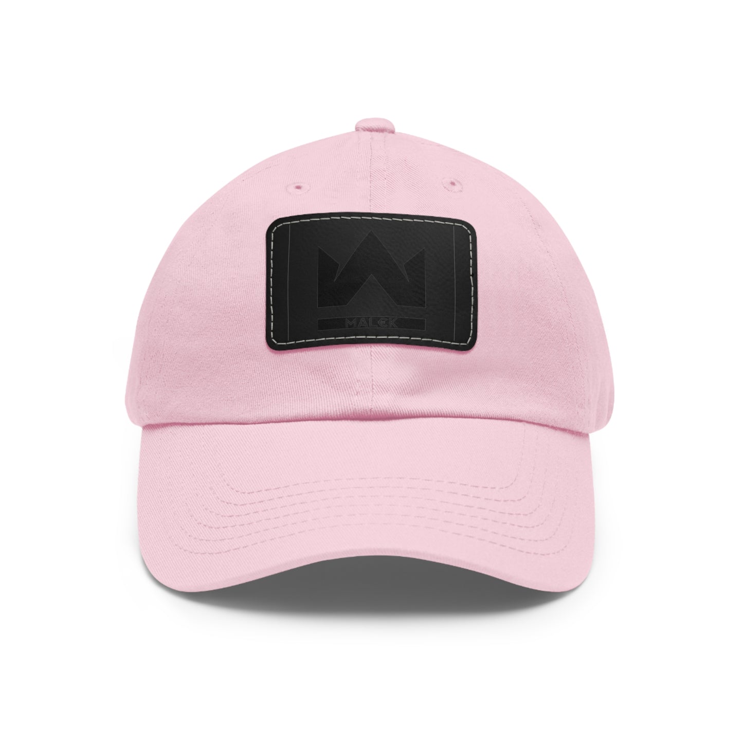 MAL€K Hat with Leather Patch (Rectangle)