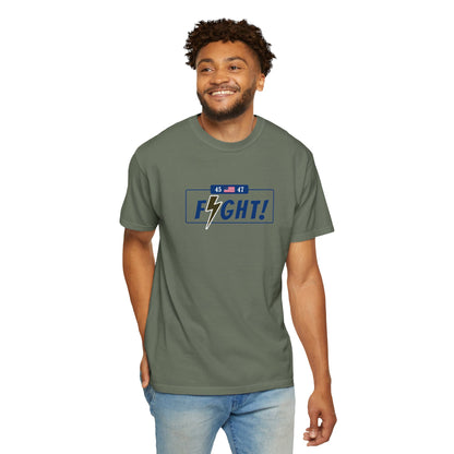 Fight T-shirt Blue