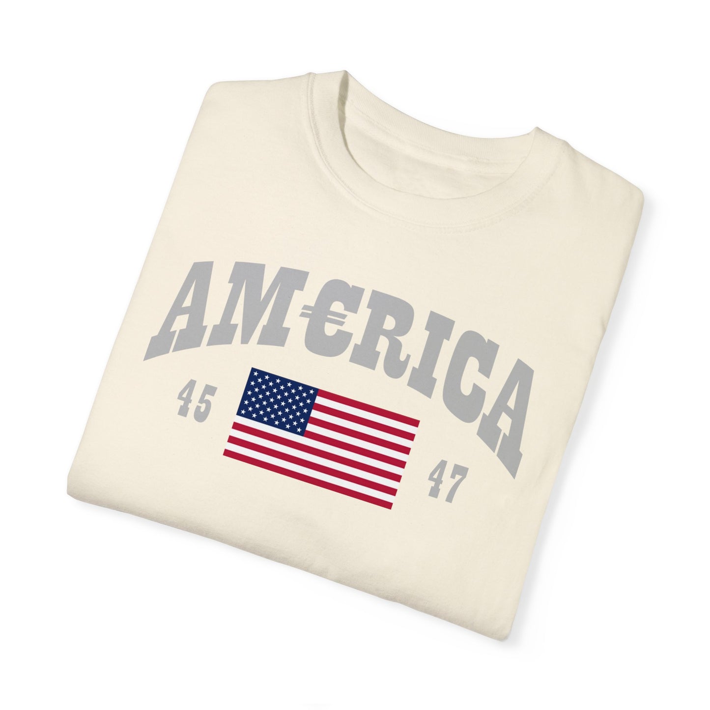 America T-shirt Silver