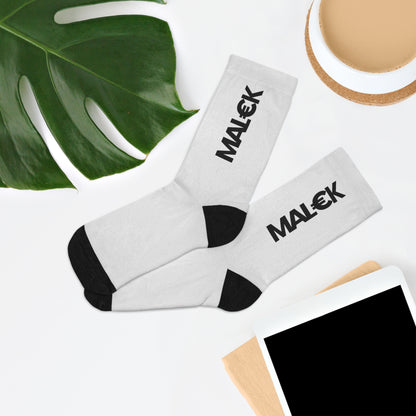 MAL€K White Socks v4