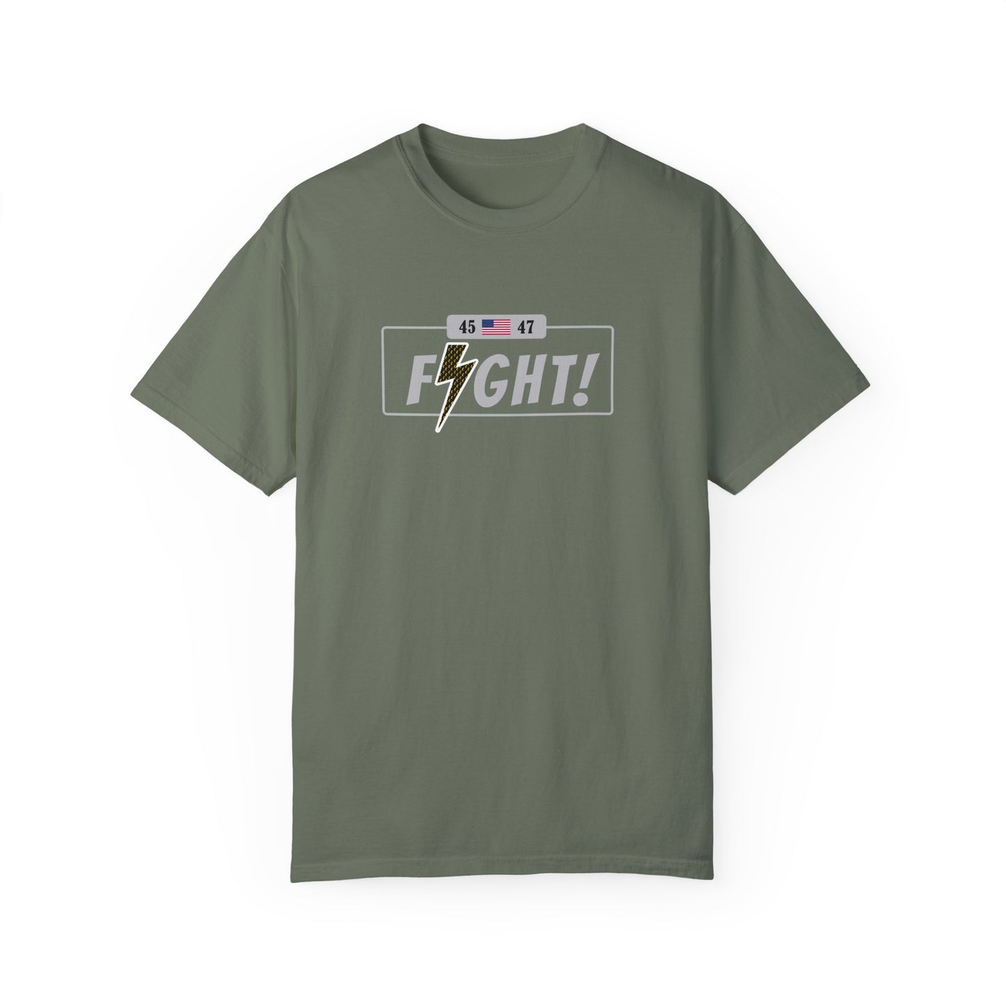 Fight T-shirt Silver