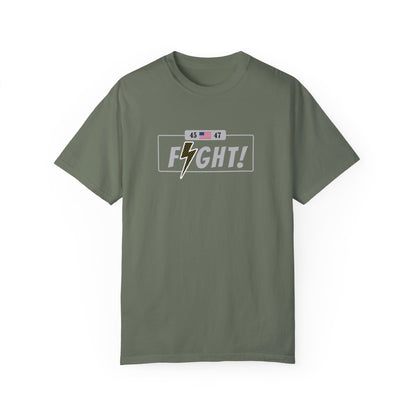 Fight T-shirt Silver