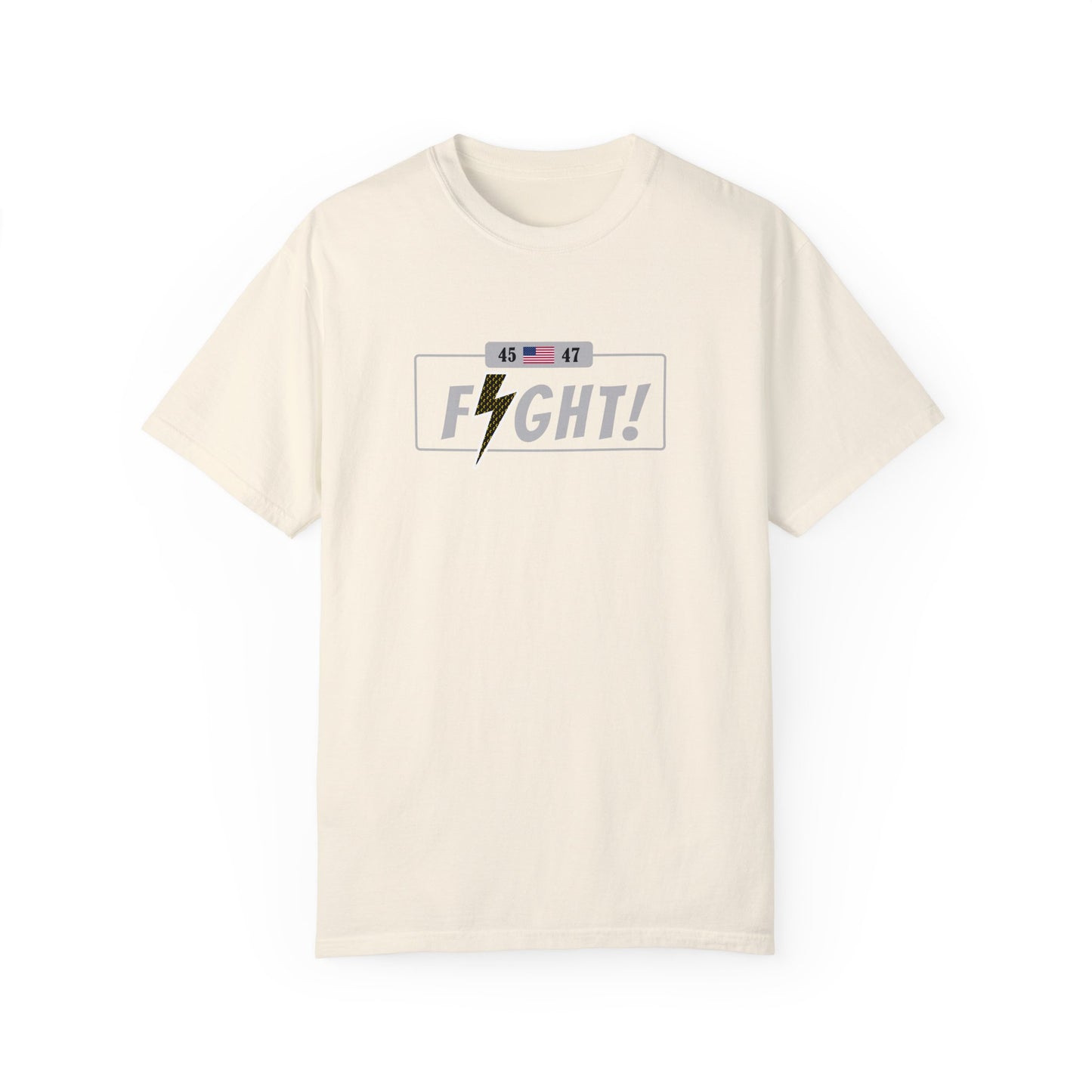 Fight T-shirt Silver