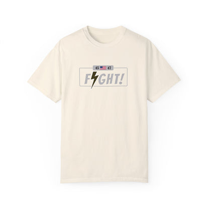 Fight T-shirt Silver