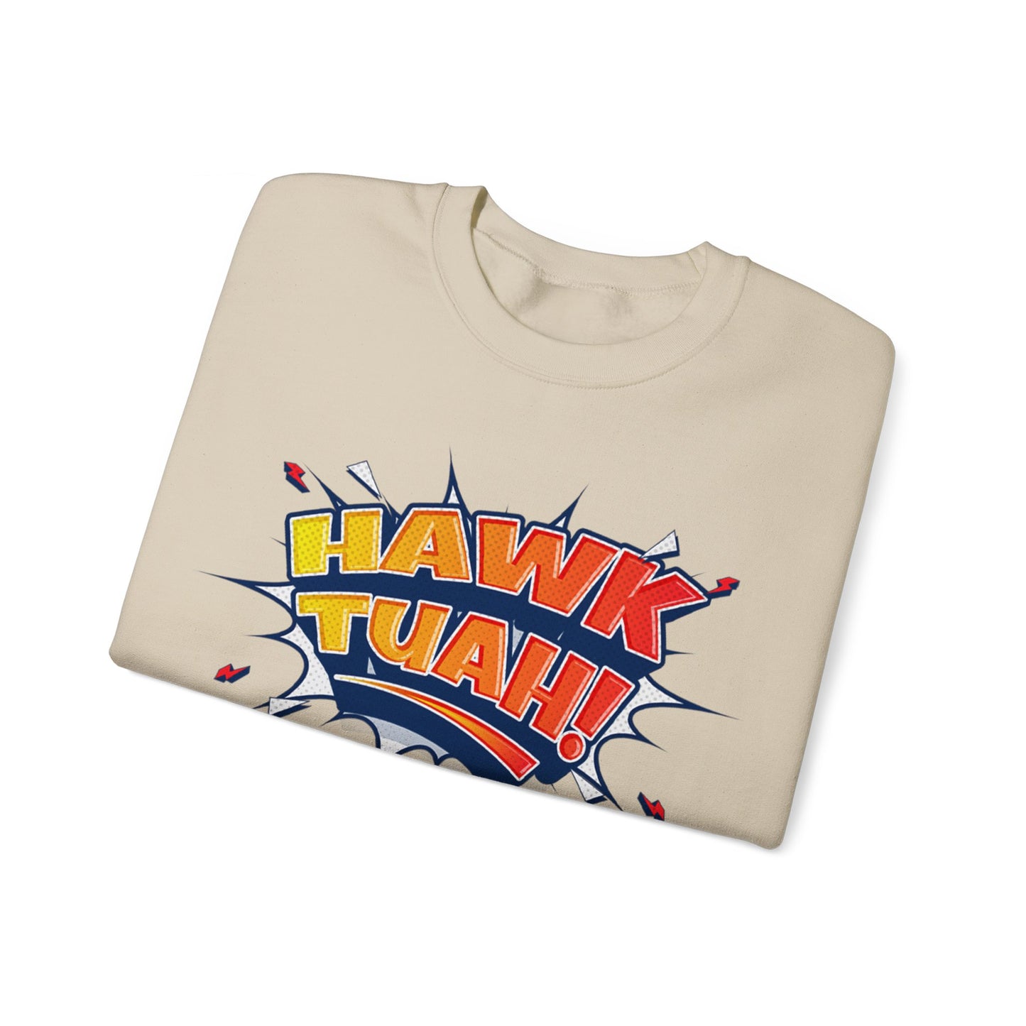 MAL€K Hawk Tuah Crewneck Sweatshirt V4